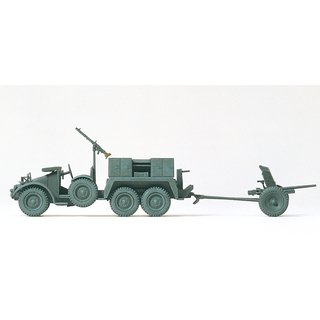PREISER 16553 Protzkraftwagen Kfz 69. Krupp. 3,7 cm Massstab: H0