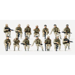 PREISER 16564 US-Army modern. Fahrer, Aufsi Massstab: H0