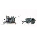 PREISER 16565 2 cm Flugabwehrkanone Flak 38 mit Massstab: H0