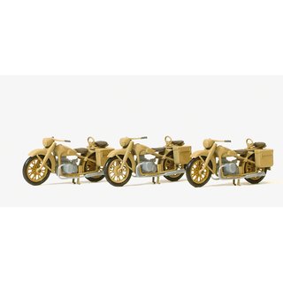 PREISER 16572 Motorrad BMW R12. Deutsches Reich Massstab: H0
