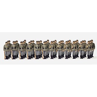 PREISER 16573 Infanterie angetreten. Deutsches Reich Massstab: H0