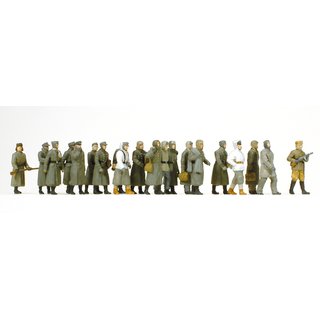 PREISER 16578 Deutsche Kriegsgefangene Massstab: H0
