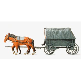 PREISER 16588 Ersatzfeldwagen Erfa, bespannt Massstab: H0
