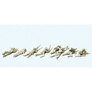 PREISER 16616 Infanterie liegend, im Gefecht Massstab: H0