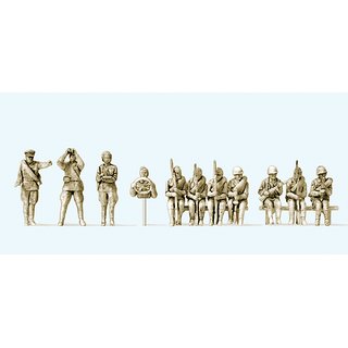 PREISER 16621 Infanteristen aufgesessen. UdSSR Massstab: H0