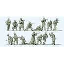 PREISER 16624 Fallschirmjäger im Gefecht. D...