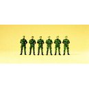 PREISER 16831 Infanteristen stehend. Barett. Flecktarn...