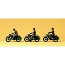 PREISER 16834 Kradfahrer. Bundeswehr Massstab: H0