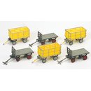 PREISER 17112 Postwagen. Bausatz Massstab: H0