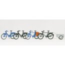 PREISER 17161 Fahrraeder. Fahrradanhaenger. Bausatz...