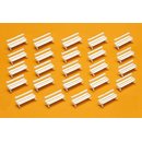PREISER 17200 Parkbaenke. 24 Stueck. Bausatz Massstab: H0