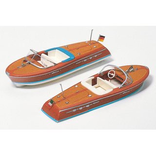 PREISER 17304 Zwei Motorboote. Bausatz Massstab: H0