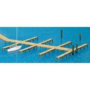 PREISER 17315 Bootsstege. Bausatz Massstab: H0
