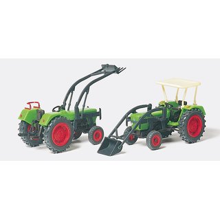 PREISER 17922 Ackerschlepper Deutz D 6206. Mit BAAS- Massstab: H0