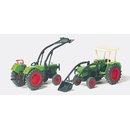 PREISER 17922 Ackerschlepper Deutz D 6206. Mit BAAS-...