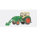 PREISER 17924 Ackerschlepper Deutz D 6206 +Schneepflug...