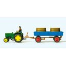 PREISER 17943 Ackerschlepper Lanz D 2416, B Massstab: H0