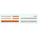 PREISER 18218 Mauerabdeckungen aus Dachziegeln Massstab: H0