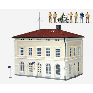 PREISER 19000 Polizeiwache. Polizeibeamte. Massstab: H0