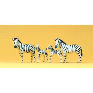 PREISER 20387 Zebras Massstab: H0