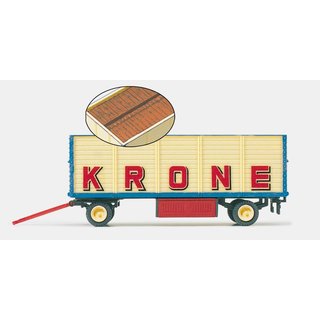PREISER 21020 Packwagen ?Zirkus Krone½  , offen" Massstab: H0