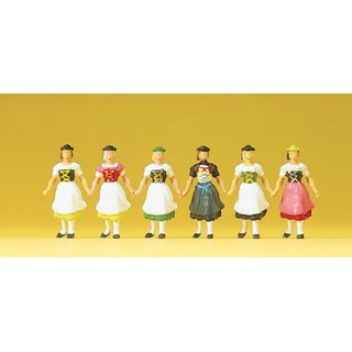 PREISER 24607 Bayerische Trachtengruppe Massstab: H0