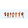 PREISER 24626 Samba-Trommlergruppe Massstab: H0