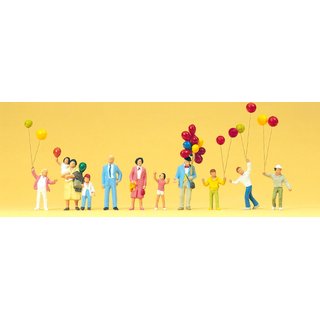 PREISER 24659 Ballonverkauf Massstab: H0