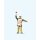 PREISER 28012 Polizist mit Warnweste Massstab: H0