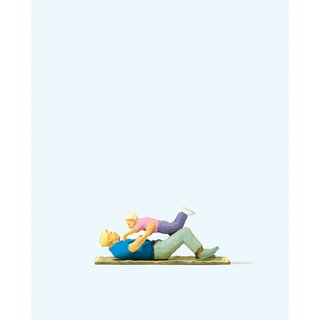 PREISER 28158 Vater & Sohn Massstab: H0