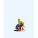 PREISER 28164 Rollstuhlfahrer Massstab: H0