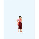 PREISER 28166 Frau mit Handy Massstab: H0