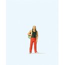 PREISER 28191 Mann mit Rucksack Massstab: H0