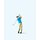 PREISER 29006 Golfspieler Massstab: H0