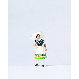 PREISER 29036 Frau mit Spreewälder Tracht Massstab: H0