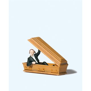 PREISER 29113 Vampir, Sargdeckel hebend Massstab: H0
