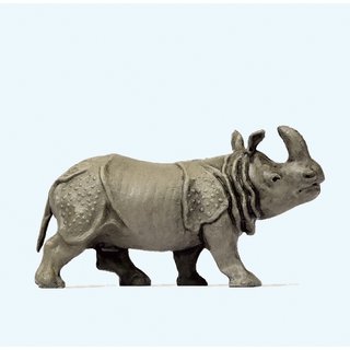 PREISER 29501 Indisches Panzernashorn Massstab: H0
