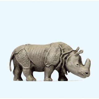 PREISER 29502 Indisches Panzernashorn Massstab: H0