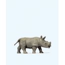 PREISER 29523 Junges afrikanisches Nashorn Massstab: H0