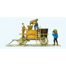PREISER 30398 Winzerwagen stehend. Fertigmo Massstab: H0