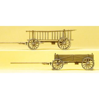 PREISER 30413 Abgestellter Leiter- und Kast Massstab: H0