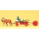 PREISER 30425 Handdruckspritze. Um 1900. Fertigmodell...