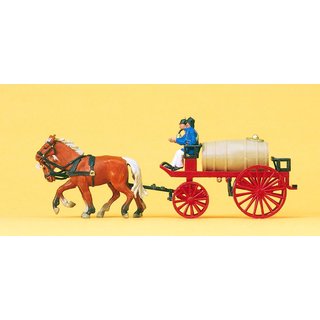 PREISER 30426 Wasserwagen. Um 1900. Fertigmodell Massstab: H0