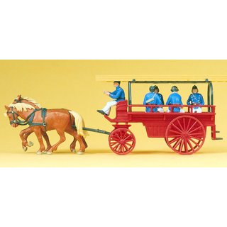 PREISER 30427 Mannschafts- und Geraetewagen Massstab: H0