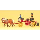 PREISER 30428 Dampfspritze. Um 1900. Fertigmodell...