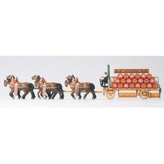 PREISER 30438 Brauereiwagen Spatenbraeu Massstab: H0