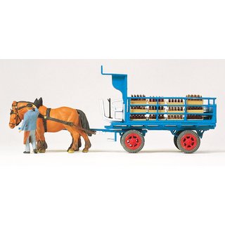 PREISER 30445 Brauereiwagen Landwehr-Bier Massstab: H0