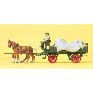 PREISER 30446 Lieferwagen mit Plane Massstab: H0