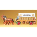 PREISER 30462 Brauereiwagen. Fertigmodell Massstab: H0
