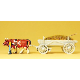 PREISER 30474 Dungwagen. Fertigmodell Massstab: H0